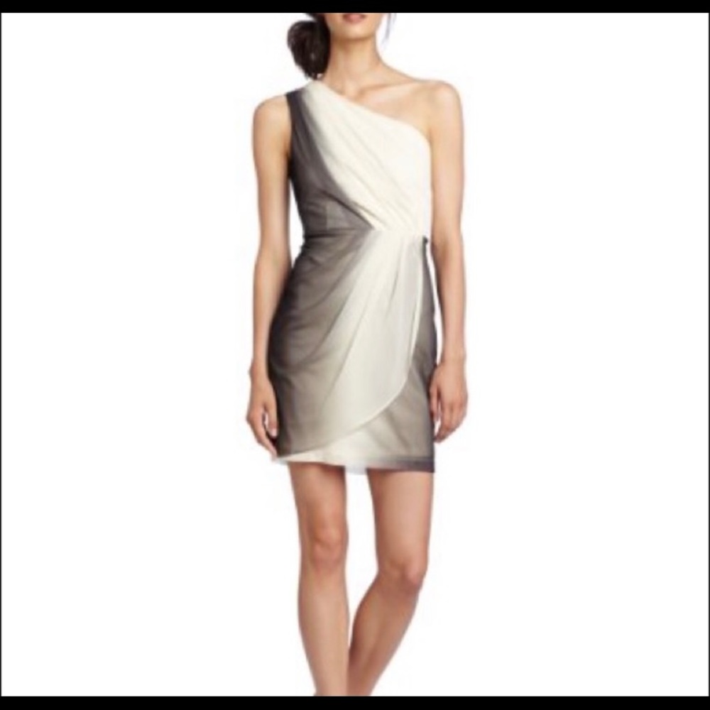 Max & Cleo | One Shoulder Cocktail Dress | Size 10
